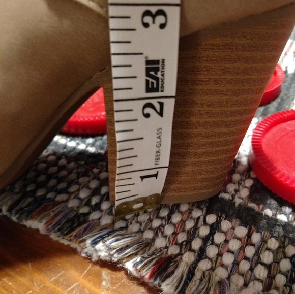 Taupe Peep Toe Booties - Picture 9 of 10